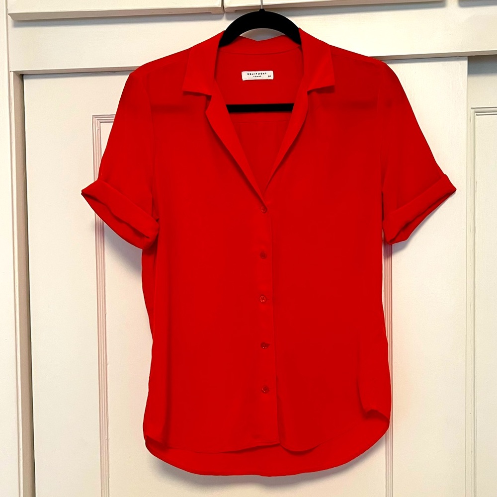 EQUIPMENT 100% silk shirt